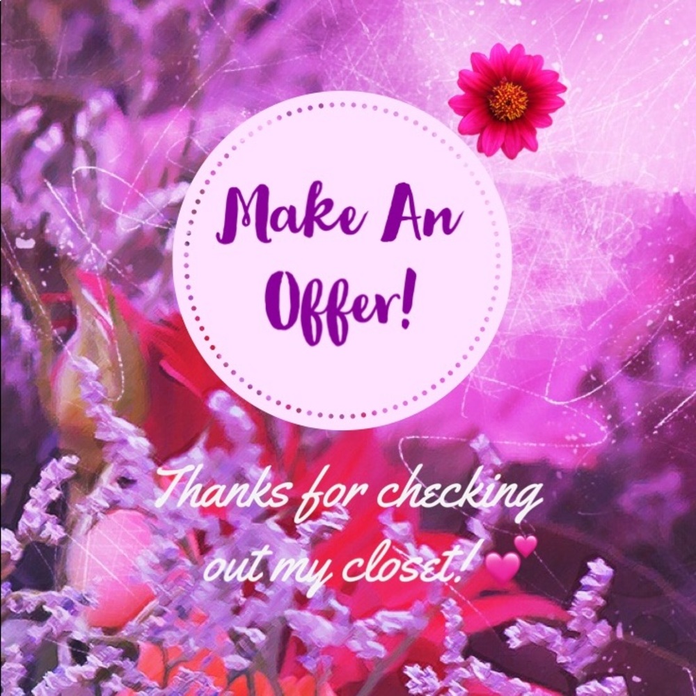 Accepting Reasonable Offers!